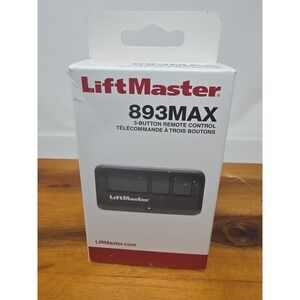 LiftMaster 893MAX 3 Button Garage Door Opener Remote Security+ 2.0 OEM New